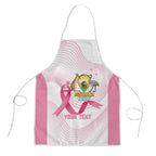 Custom Bowls Australia Breast Cancer Apron Pink Ribbon Curve Sporty - Aussie Hoodie