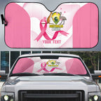 Custom Bowls Australia Breast Cancer Auto Sun Shade Pink Ribbon Curve Sporty - Aussie Hoodie