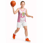 Custom Bowls Australia Breast Cancer Basketball Jersey Pink Ribbon Curve Sporty - Aussie Hoodie