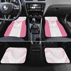 Custom Bowls Australia Breast Cancer Car Mats Pink Ribbon Curve Sporty - Aussie Hoodie