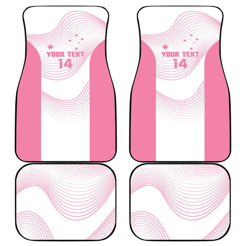 Custom Bowls Australia Breast Cancer Car Mats Pink Ribbon Curve Sporty - Aussie Hoodie
