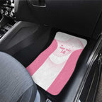 Custom Bowls Australia Breast Cancer Car Mats Pink Ribbon Curve Sporty - Aussie Hoodie