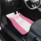 Custom Bowls Australia Breast Cancer Car Mats Pink Ribbon Curve Sporty - Aussie Hoodie