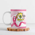 Custom Bowls Australia Breast Cancer Ceramic Mug Pink Ribbon Curve Sporty - Aussie Hoodie