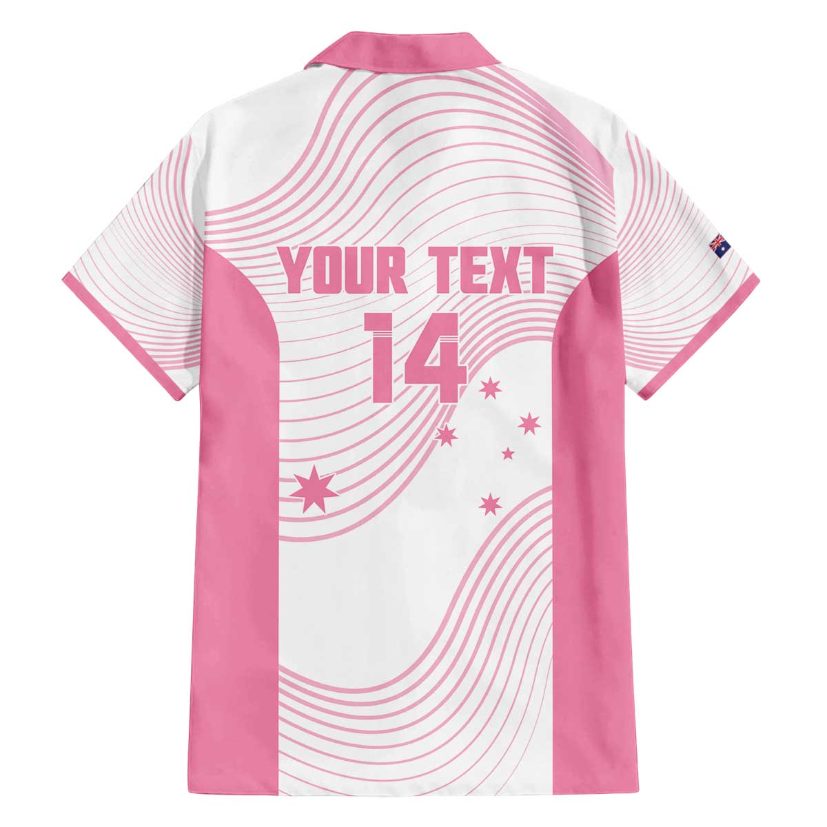 Custom Bowls Australia Breast Cancer Family Matching Off The Shoulder Long Sleeve Dress and Hawaiian Shirt Pink Ribbon Curve Sporty - Aussie Hoodie