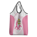 Custom Bowls Australia Breast Cancer Grocery Bag Pink Ribbon Curve Sporty - Aussie Hoodie