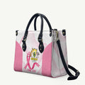 Custom Bowls Australia Breast Cancer Leather Bag Pink Ribbon Curve Sporty - Aussie Hoodie