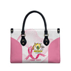 Custom Bowls Australia Breast Cancer Leather Bag Pink Ribbon Curve Sporty - Aussie Hoodie