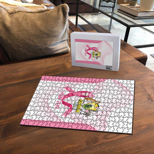 Custom Bowls Australia Breast Cancer Puzzle Pink Ribbon Curve Sporty - Aussie Hoodie