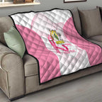 Custom Bowls Australia Breast Cancer Quilt Pink Ribbon Curve Sporty - Aussie Hoodie