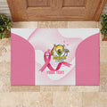 Custom Bowls Australia Breast Cancer Rubber Doormat Pink Ribbon Curve Sporty - Aussie Hoodie