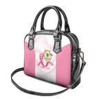 Custom Bowls Australia Breast Cancer Shoulder Handbag Pink Ribbon Curve Sporty - Aussie Hoodie