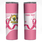 Custom Bowls Australia Breast Cancer Skinny Tumbler Pink Ribbon Curve Sporty - Aussie Hoodie
