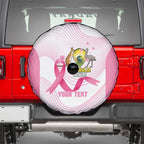 Custom Bowls Australia Breast Cancer Spare Tire Cover Pink Ribbon Curve Sporty - Aussie Hoodie