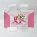Custom Bowls Australia Breast Cancer Tablecloth Pink Ribbon Curve Sporty - Aussie Hoodie