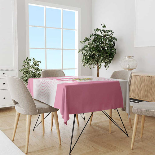 Custom Bowls Australia Breast Cancer Tablecloth Pink Ribbon Curve Sporty - Aussie Hoodie
