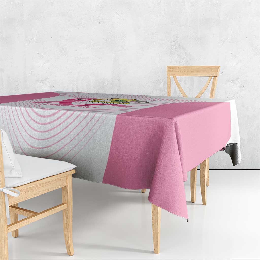Custom Bowls Australia Breast Cancer Tablecloth Pink Ribbon Curve Sporty - Aussie Hoodie