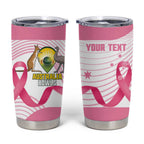 Custom Bowls Australia Breast Cancer Tumbler Cup Pink Ribbon Curve Sporty - Aussie Hoodie