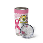 Custom Bowls Australia Breast Cancer Tumbler Cup Pink Ribbon Curve Sporty - Aussie Hoodie