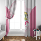Custom Bowls Australia Breast Cancer Window Curtain Pink Ribbon Curve Sporty - Aussie Hoodie