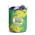 Budgerigar Australia Day Laundry Basket Proud To Be An Aussie Opal National Color - Aussie Hoodie