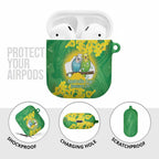 Budgerigar Australia Day AirPods Case Proud To Be An Aussie Opal National Color - Aussie Hoodie