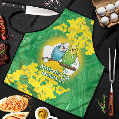 Budgerigar Australia Day Apron Proud To Be An Aussie Opal National Color - Aussie Hoodie