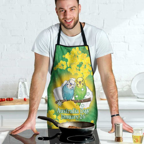 Budgerigar Australia Day Apron Proud To Be An Aussie Opal National Color - Aussie Hoodie