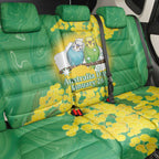 Budgerigar Australia Day Back Car Seat Cover Proud To Be An Aussie Opal National Color - Aussie Hoodie