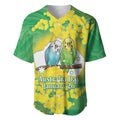 Budgerigar Australia Day Baseball Jersey Proud To Be An Aussie Opal National Color - Aussie Hoodie