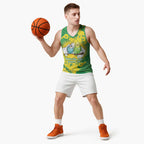 Budgerigar Australia Day Basketball Jersey Proud To Be An Aussie Opal National Color - Aussie Hoodie