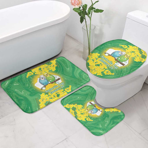 Budgerigar Australia Day Bathroom Set Proud To Be An Aussie Opal National Color - Aussie Hoodie