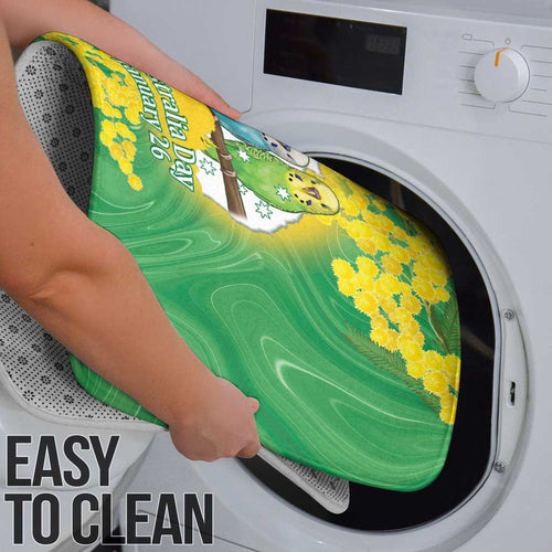 Budgerigar Australia Day Bathroom Set Proud To Be An Aussie Opal National Color - Aussie Hoodie