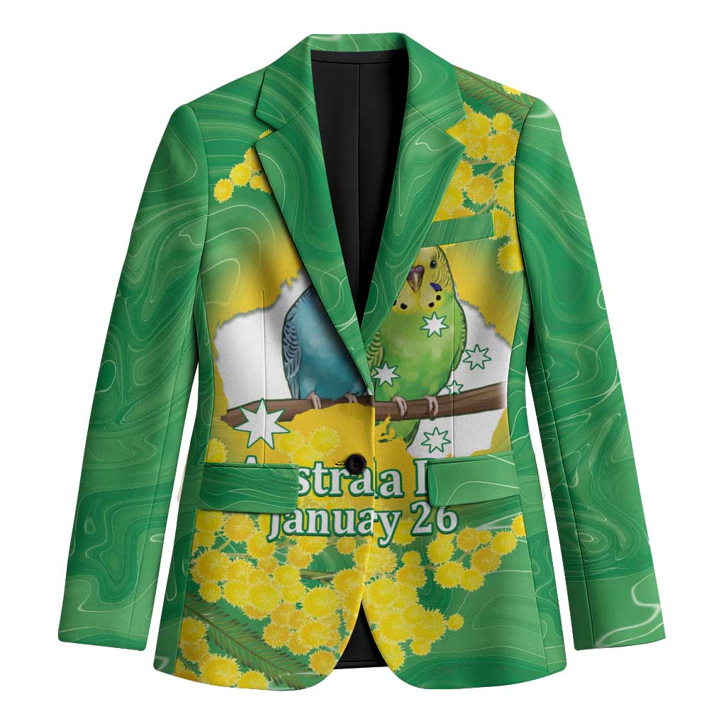 Budgerigar Australia Day Blazer Proud To Be An Aussie Opal National Color - Aussie Hoodie