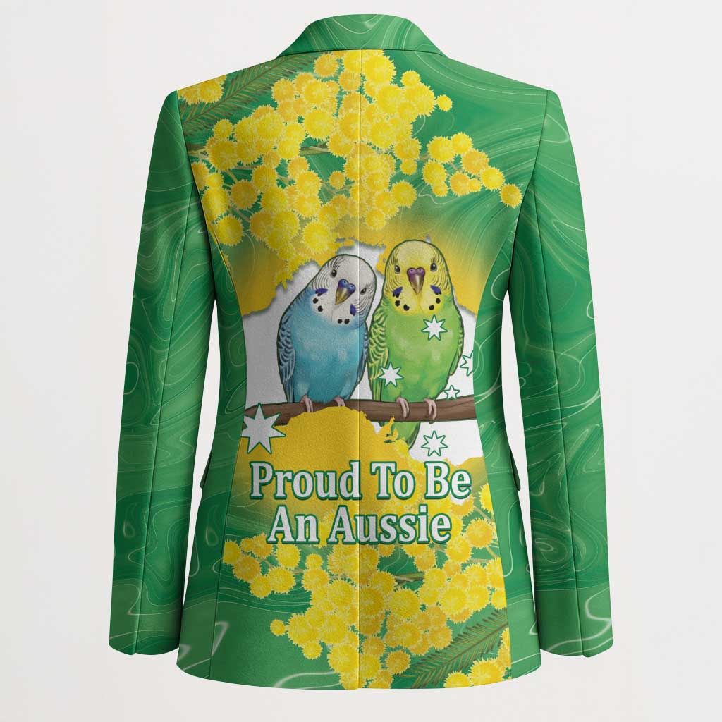 Budgerigar Australia Day Blazer Proud To Be An Aussie Opal National Color - Aussie Hoodie