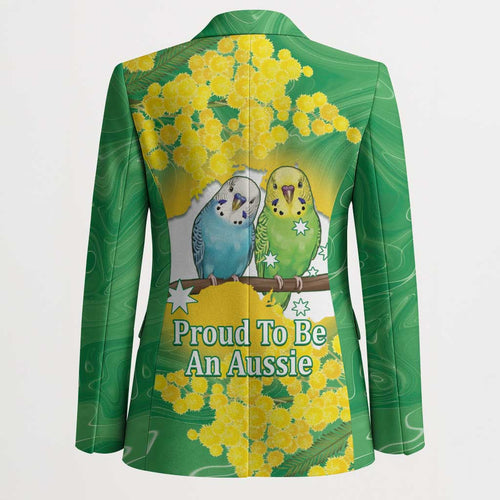 Budgerigar Australia Day Blazer Proud To Be An Aussie Opal National Color - Aussie Hoodie