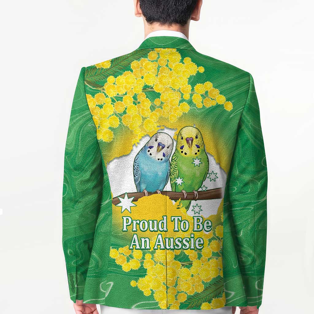 Budgerigar Australia Day Blazer Proud To Be An Aussie Opal National Color - Aussie Hoodie