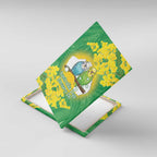 Budgerigar Australia Day Canvas Wall Art Proud To Be An Aussie Opal National Color - Aussie Hoodie