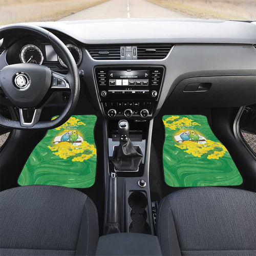 Budgerigar Australia Day Car Mats Proud To Be An Aussie Opal National Color - Aussie Hoodie