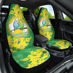 Budgerigar Australia Day Car Seat Cover Proud To Be An Aussie Opal National Color - Aussie Hoodie