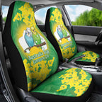 Budgerigar Australia Day Car Seat Cover Proud To Be An Aussie Opal National Color - Aussie Hoodie
