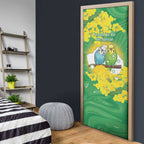 Budgerigar Australia Day Door Cover Proud To Be An Aussie Opal National Color - Aussie Hoodie