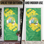 Budgerigar Australia Day Door Cover Proud To Be An Aussie Opal National Color - Aussie Hoodie