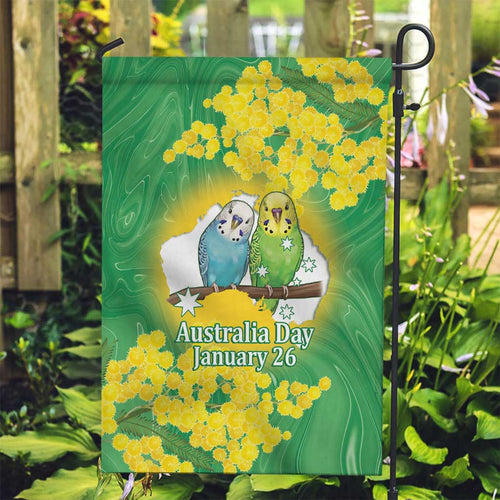 Budgerigar Australia Day Garden Flag Proud To Be An Aussie Opal National Color - Aussie Hoodie
