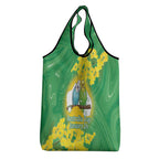Budgerigar Australia Day Grocery Bag Proud To Be An Aussie Opal National Color - Aussie Hoodie