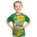 Budgerigar Australia Day Kid T Shirt Proud To Be An Aussie Opal National Color - Aussie Hoodie