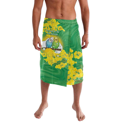 Budgerigar Australia Day Lavalava Proud To Be An Aussie Opal National Color - Aussie Hoodie