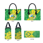 Budgerigar Australia Day Leather Bag Proud To Be An Aussie Opal National Color - Aussie Hoodie