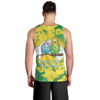 Budgerigar Australia Day Men Tank Top Proud To Be An Aussie Opal National Color - Aussie Hoodie