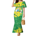 Budgerigar Australia Day Mermaid Dress Proud To Be An Aussie Opal National Color - Aussie Hoodie